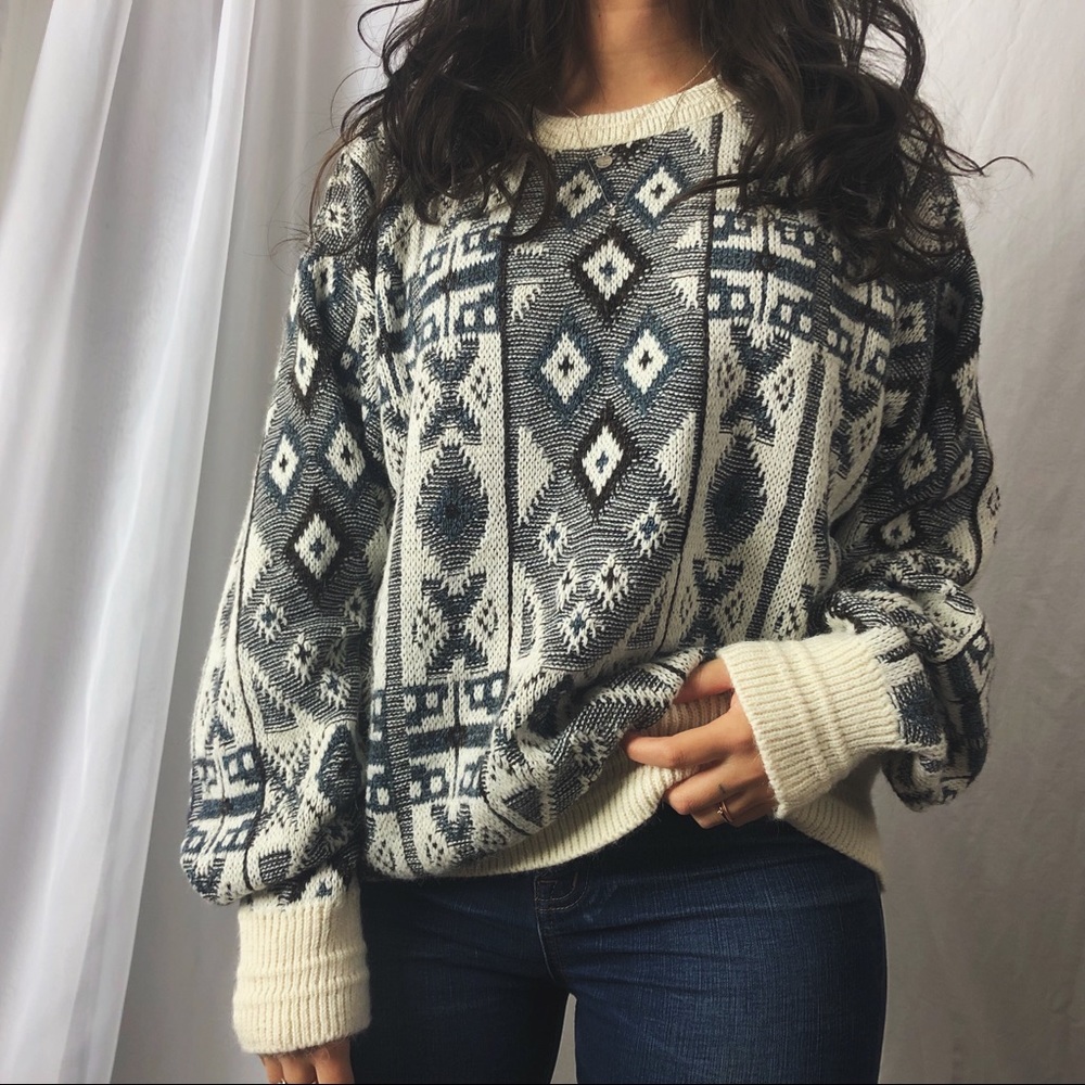 jantzen • vintage lunetta angora knit sweater